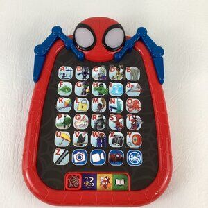 Spidey & His Amazing Friends Adventure Tablet Learning Toy Alphabet Preschool